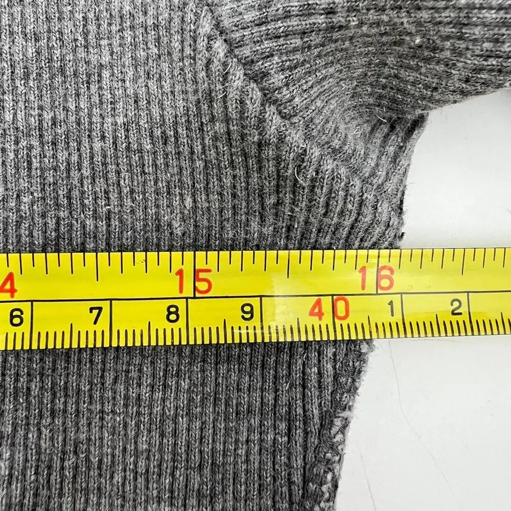 Vintage Ralph Lauren Ribbed Bodysuit Gray